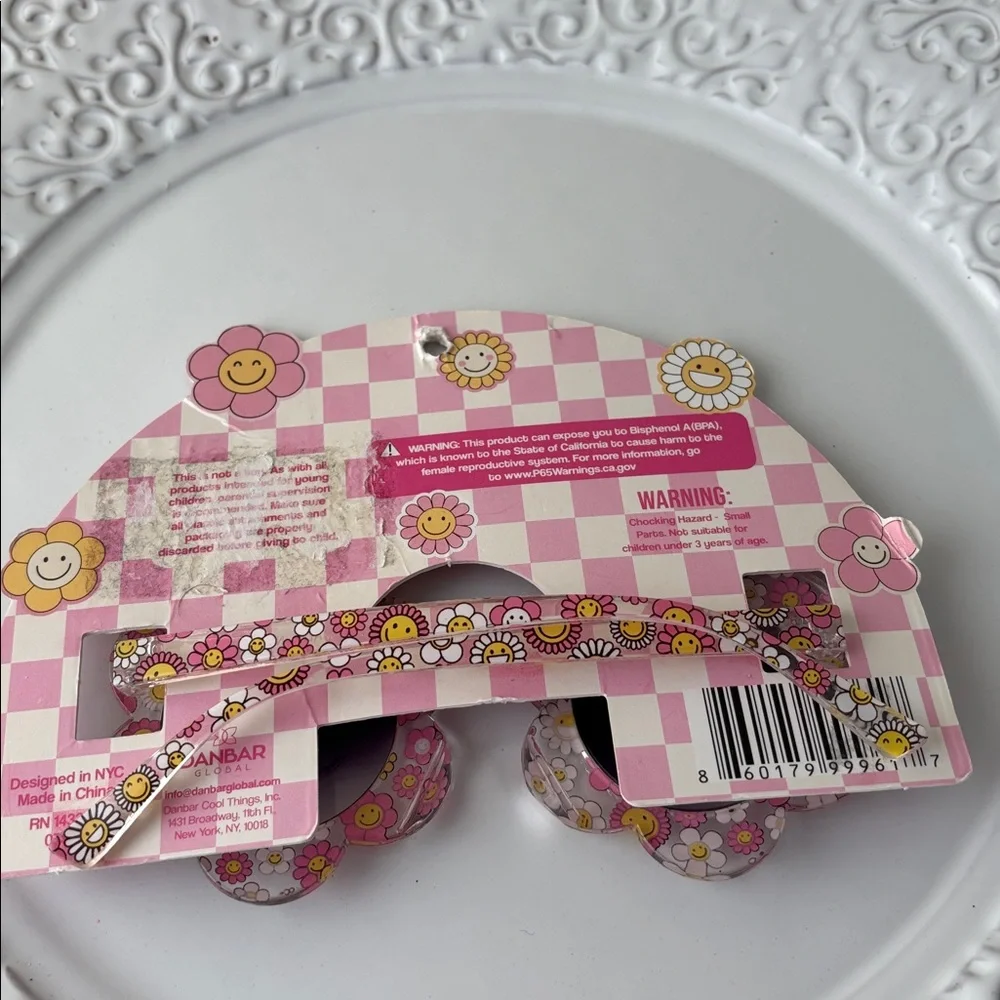 NWOT Pink Flower Sunnies for Kids